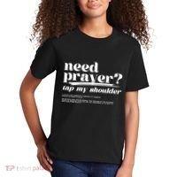 Need Prayer Tap My Shoulder Need Prayer Tap My Shoulder Kids T-Shirt thumb 2