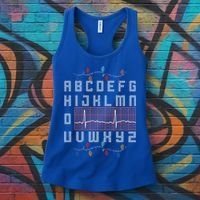 Nurse Pqrst Ugly Christmas Sweater Style Alphabet Abc Meaningful Gift Women's Tank Top thumb 3