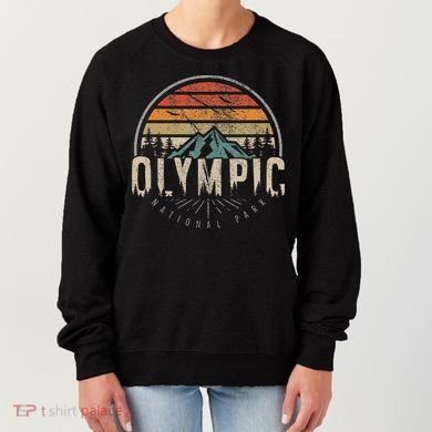 National Park Us Vintage Women's Sweatshirt