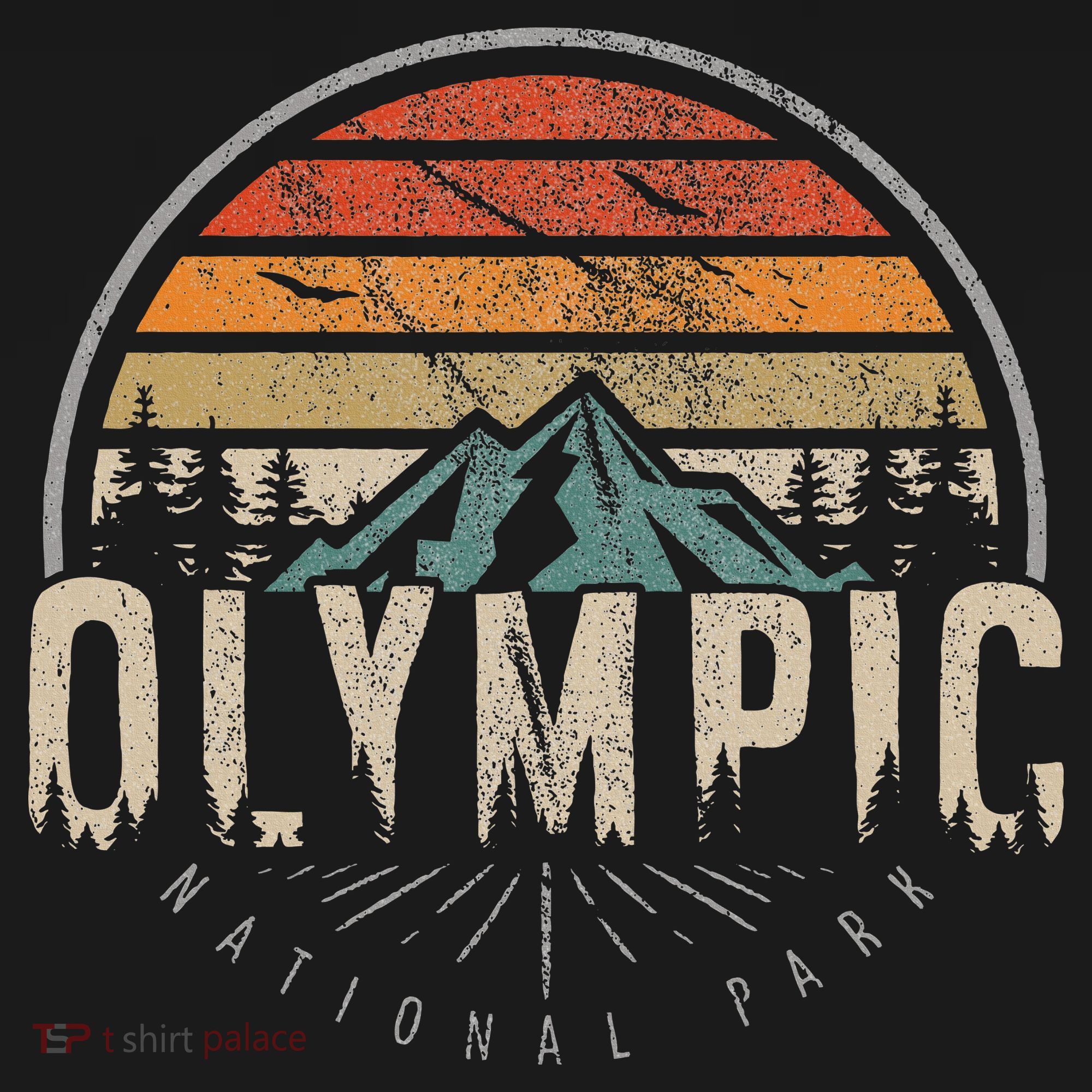 National Park Us Vintage T-Shirt