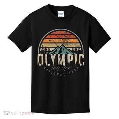 National Park Us Vintage Kids T-Shirt
