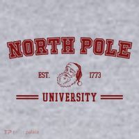 North Pole University Est 1773 Christmas Women's Sweatshirt thumb 2