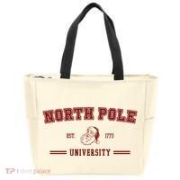 North Pole University Est 1773 Christmas Tote Bag thumb 0