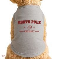 North Pole University Est 1773 Christmas Doggie Tank thumb 0