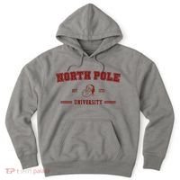 North Pole University Est 1773 Christmas Hoodie thumb 0