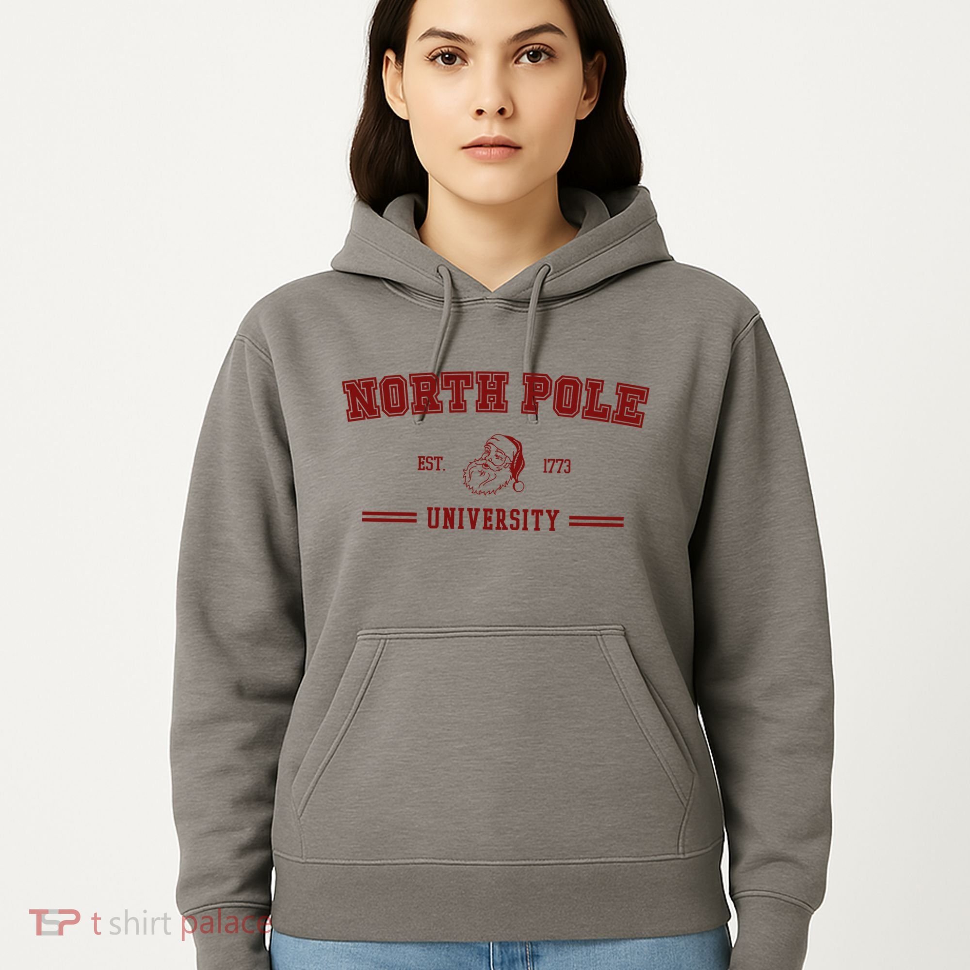 North Pole University Est 1773 Christmas Hoodie