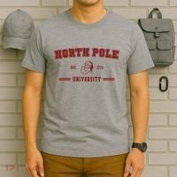 North Pole University Est 1773 Christmas T-Shirt thumb 6