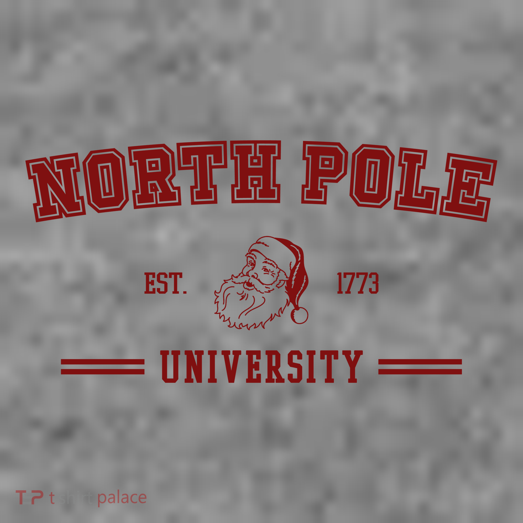 North Pole University Est 1773 Christmas Women's Hoodie