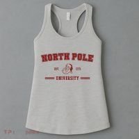 North Pole University Est 1773 Christmas Women's Tank Top thumb 3