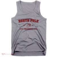 North Pole University Est 1773 Christmas Tank Top thumb 0