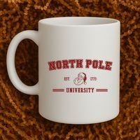 North Pole University Est 1773 Christmas Coffee Mug thumb 2