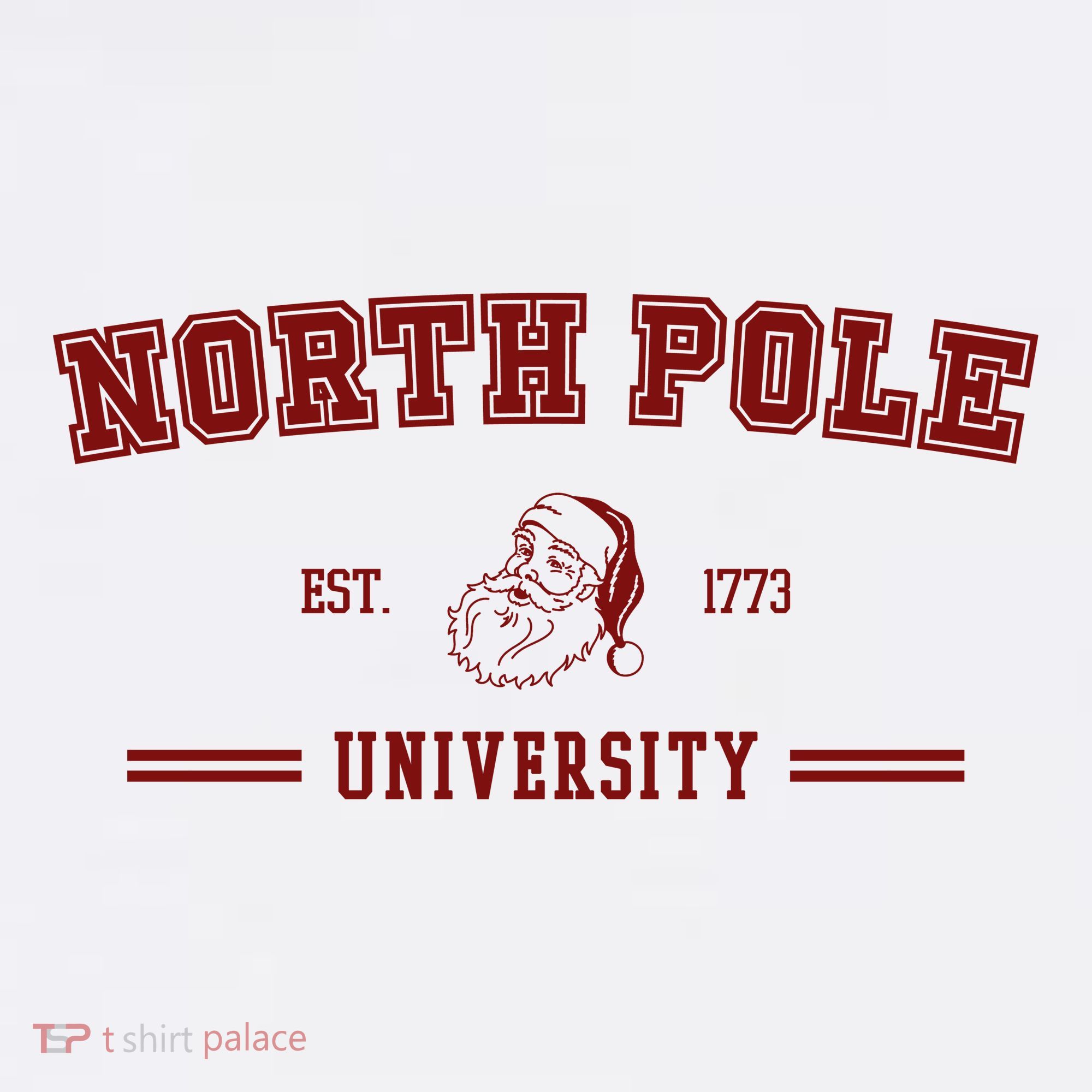 North Pole University Est 1773 Christmas Beanie