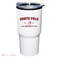 North Pole University Est 1773 Christmas Tumbler thumb 0