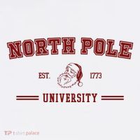 North Pole University Est 1773 Christmas Hat thumb 2
