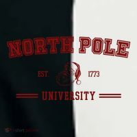 North Pole University Est 1773 Christmas Toddler Fine Jersey T-Shirt thumb 2