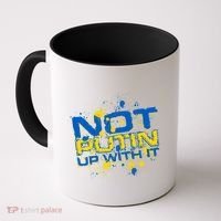 Not Putin Up With It Ukraine Coffee Mug thumb 0
