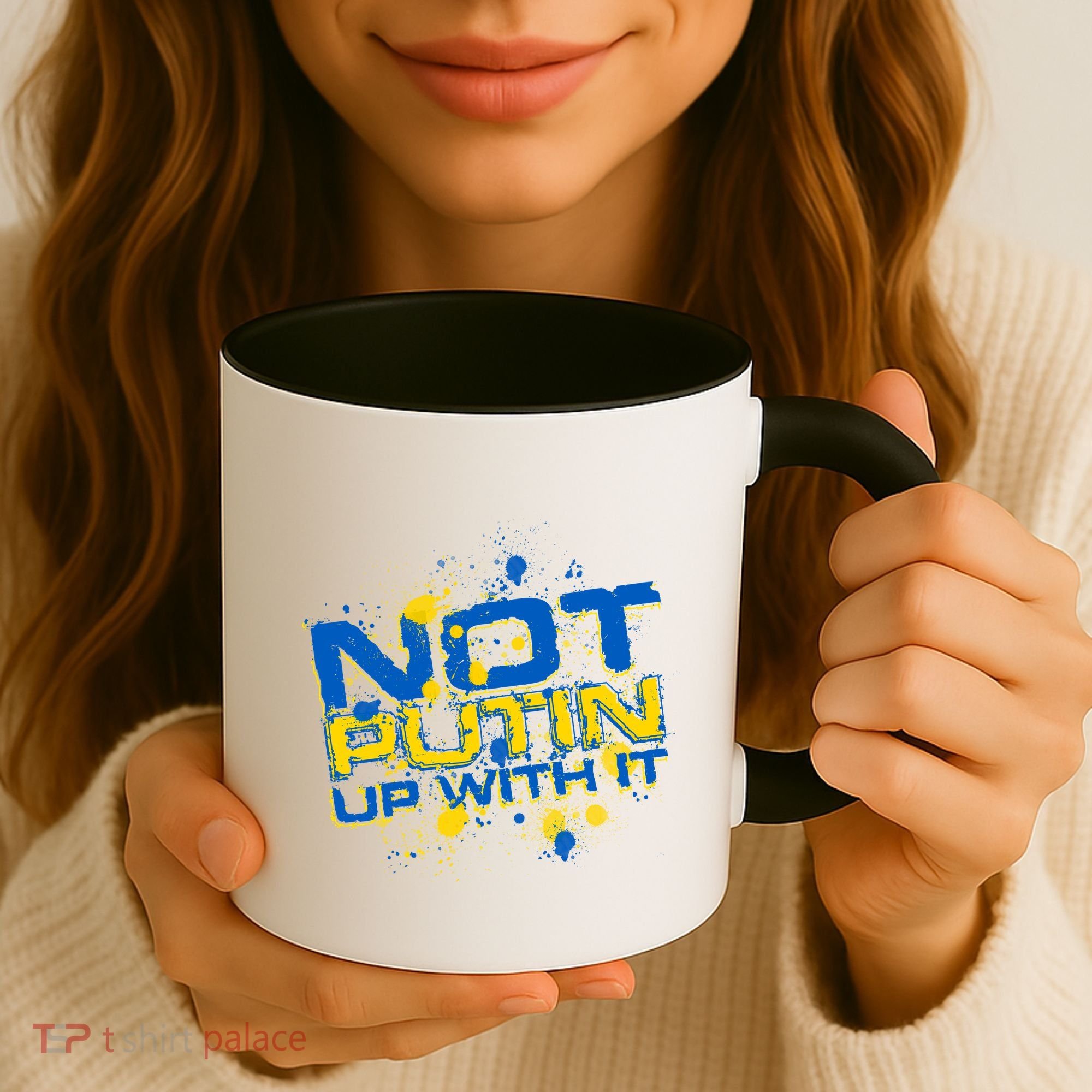 Not Putin Up With It Ukraine Coffee Mug