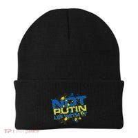 Not Putin Up With It Ukraine Beanie thumb 0