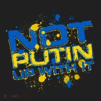 Not Putin Up With It Ukraine Beanie thumb 2