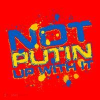Not Putin Up With It Ukraine Santa Hat thumb 1