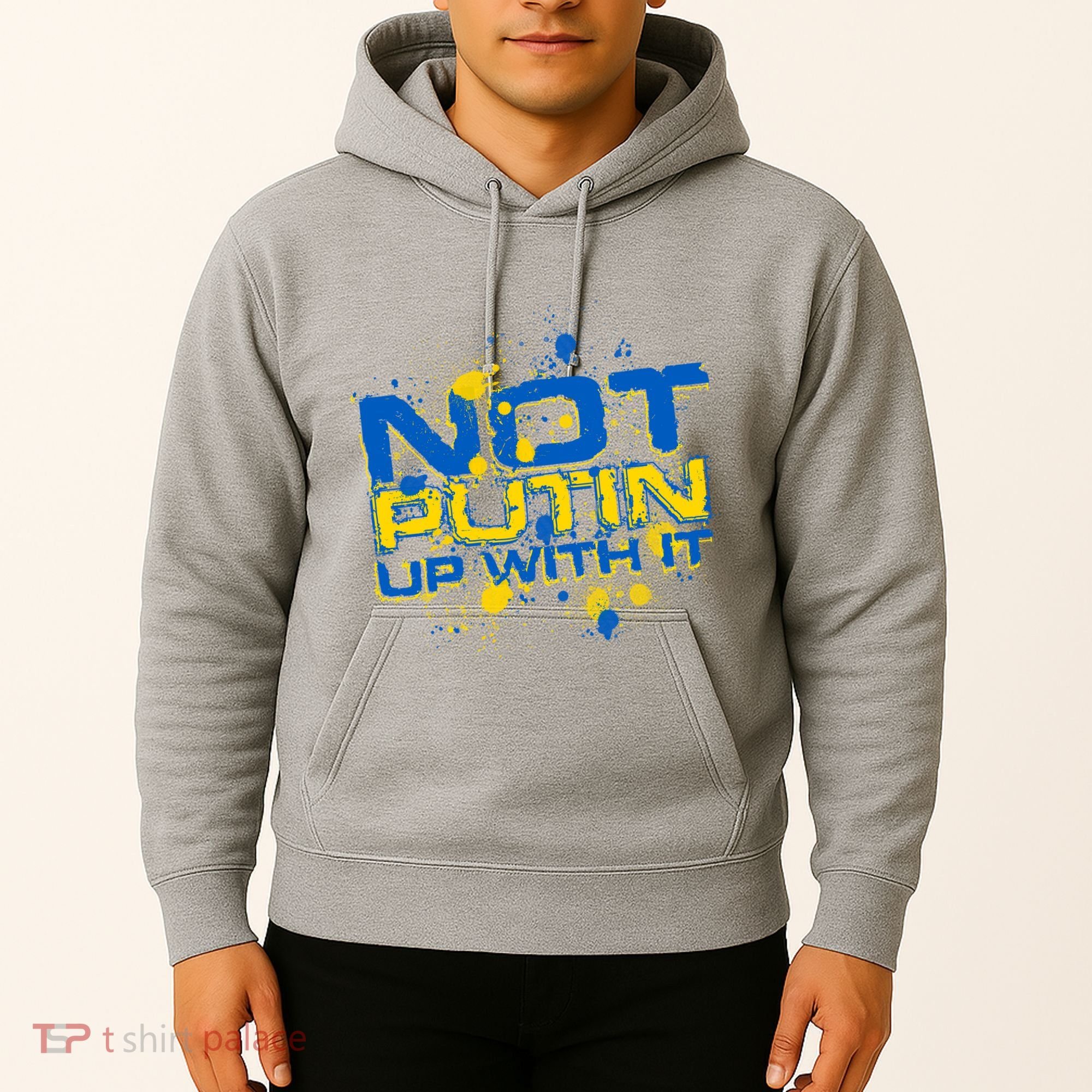 Not Putin Up With It Ukraine Hoodie