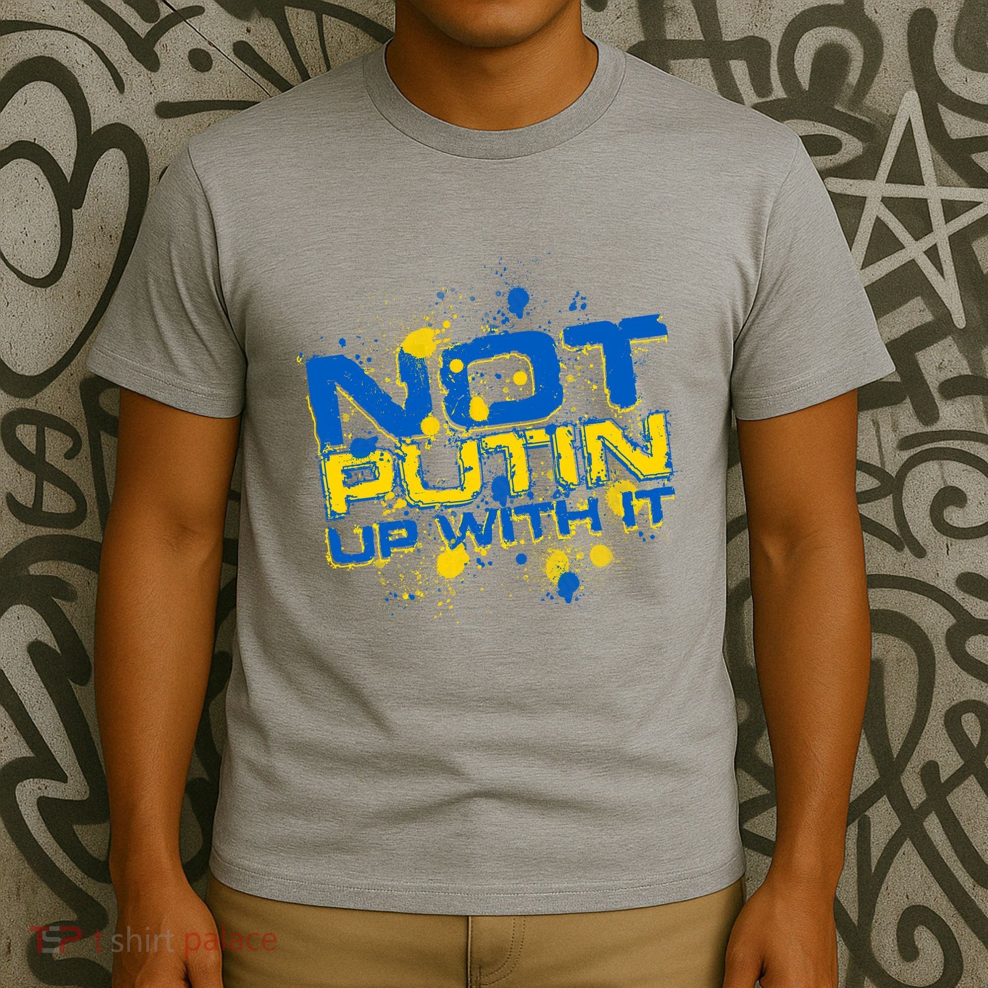 Not Putin Up With It Ukraine T-Shirt