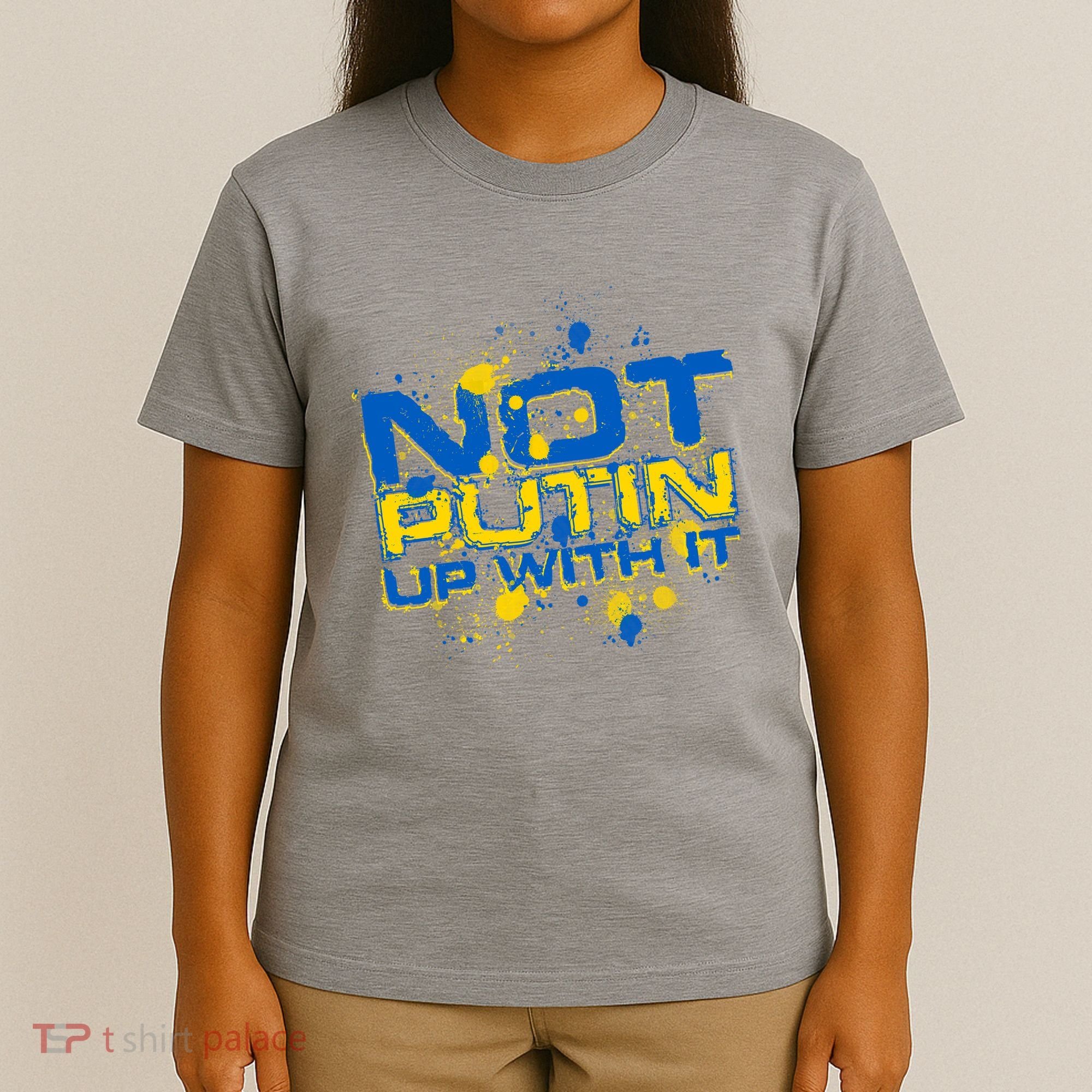 Not Putin Up With It Ukraine T-Shirt