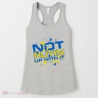 Not Putin Up With It Ukraine Women's Tank Top thumb 0