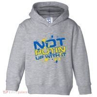 Not Putin Up With It Ukraine Toddler Hoodie thumb 0