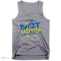 Not Putin Up With It Ukraine Tank Top thumb 0