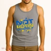 Not Putin Up With It Ukraine Tank Top thumb 3