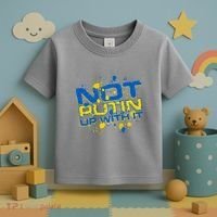 Not Putin Up With It Ukraine Toddler T-Shirt thumb 3