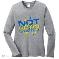 Not Putin Up With It Ukraine Women's Long Sleeve Shirt thumb 0