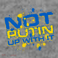 Not Putin Up With It Ukraine Women's T-Shirt thumb 6