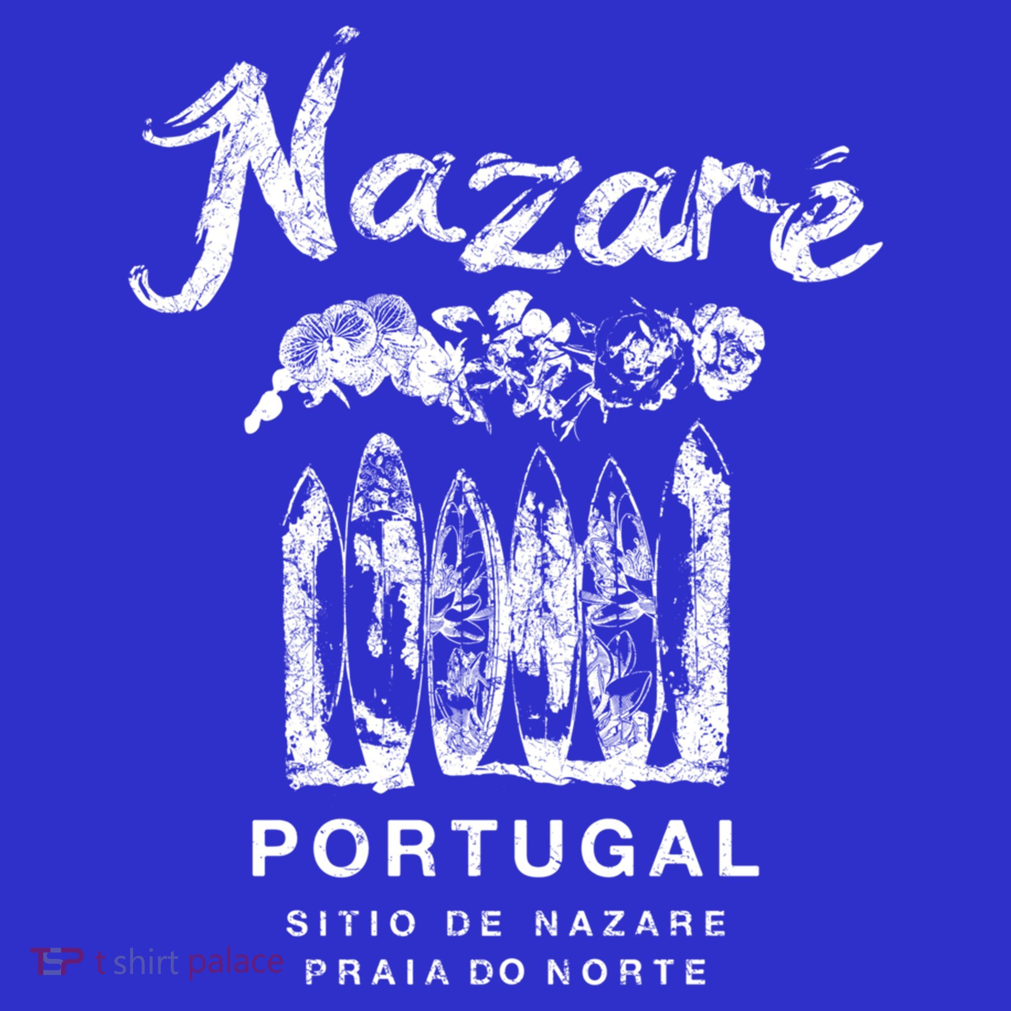 Nazare Portugal Vintage Surfing Meaningful Gift T-Shirt