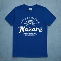 Nazare Portugal Vintage Surfing Gift T-Shirt thumb 5