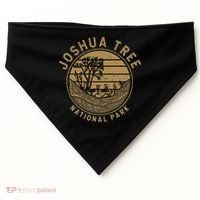 National Park Vacation Joshua Tree USA-Made Doggie Bandana thumb 0