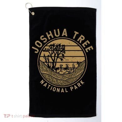 National Park Vacation Joshua Tree Golf Towel