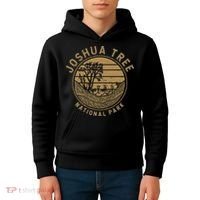 National Park Vacation Joshua Tree Kids Hoodie thumb 4