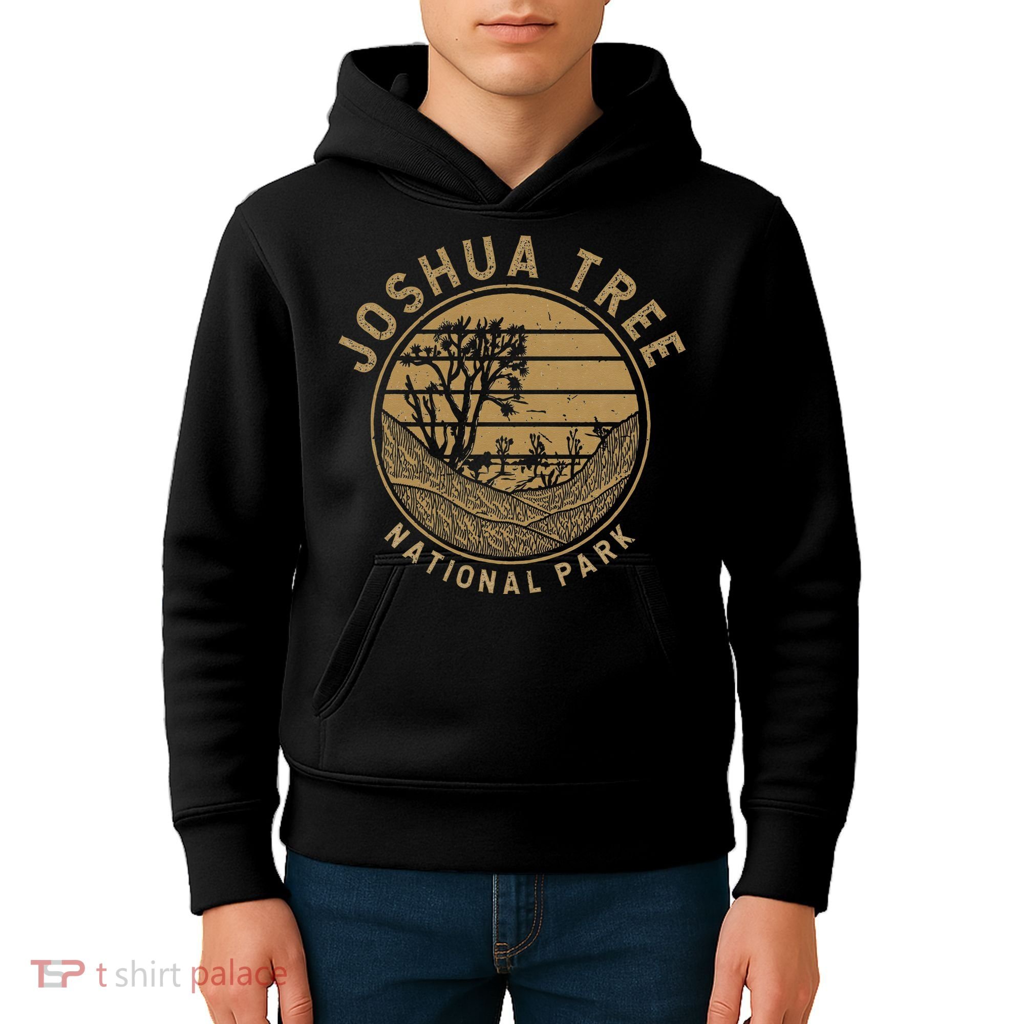 National Park Vacation Joshua Tree Kids Hoodie
