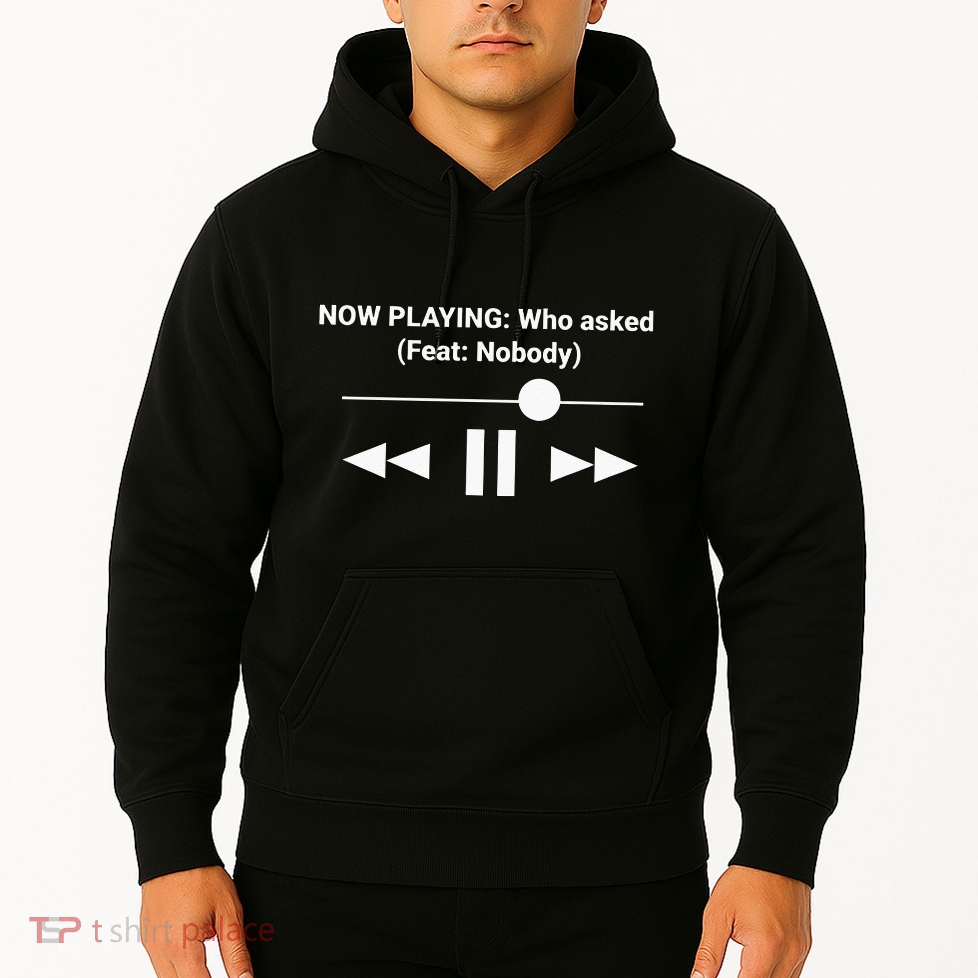 Now Playing Who Asked Feat Nobody Dank Meme Hoodie