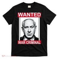 Netanyahu Parody Wanted Poster Bibi T-Shirt thumb 0
