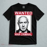 Netanyahu Parody Wanted Poster Bibi T-Shirt thumb 5