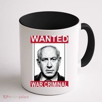 Netanyahu Parody Wanted Poster Bibi Coffee Mug thumb 1
