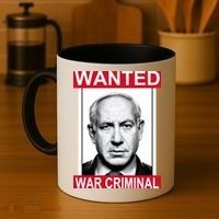 Netanyahu Parody Wanted Poster Bibi Coffee Mug thumb 4