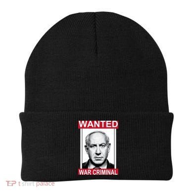 Netanyahu Parody Wanted Poster Bibi Beanie