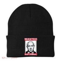 Netanyahu Parody Wanted Poster Bibi Beanie thumb 0
