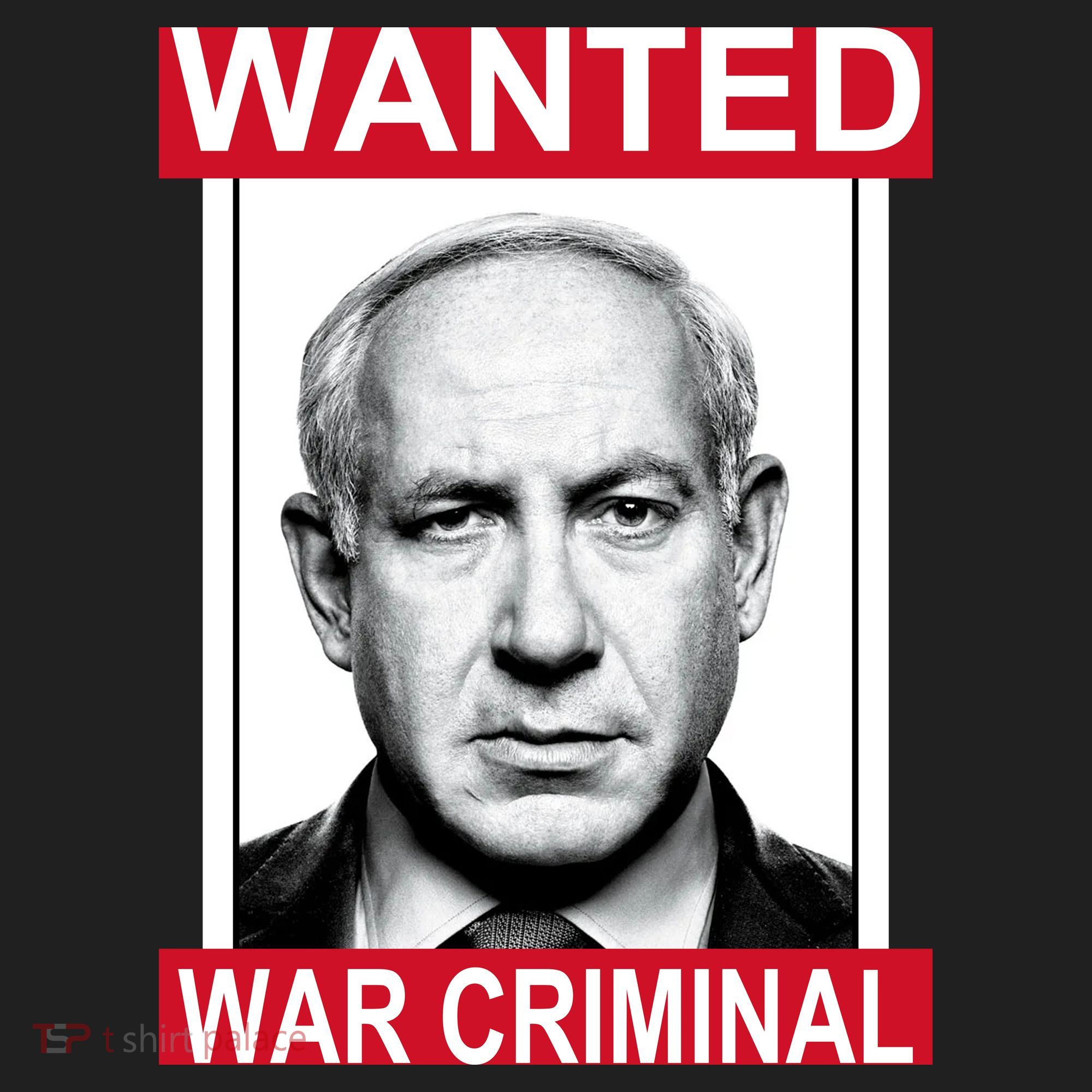 Netanyahu Parody Wanted Poster Bibi Beanie