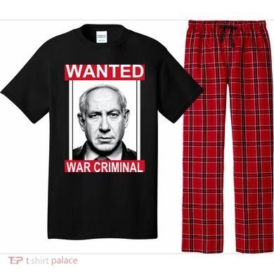 Netanyahu Parody Wanted Poster Bibi Pajama Set