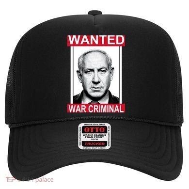 Netanyahu Parody Wanted Poster Bibi Hat